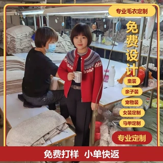 2026年冬季新款安迪绒毛衣女长袖圆领宽松型中老年妈妈装小单快返