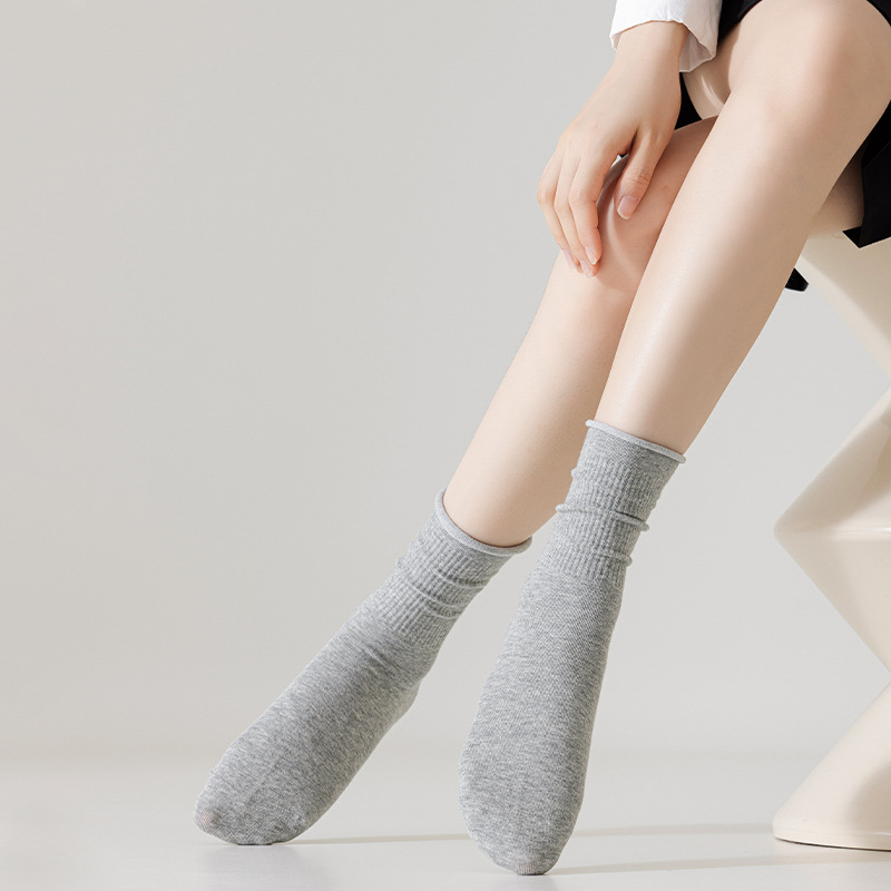 Calcetines de Algodón para Mujer Desodorantes y Absorbentes de Sudor