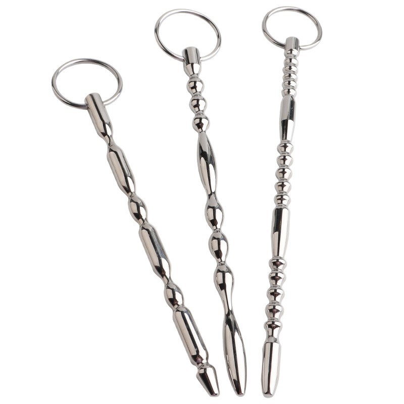 Metal Urethral Sound Stick Zinc Alloy Prostate Massager Manual Control Adult Toy — detail image 40