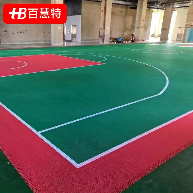 【厂家供应】悬浮地板篮球场羽毛室外学校拼装拼接幼儿园户外塑料