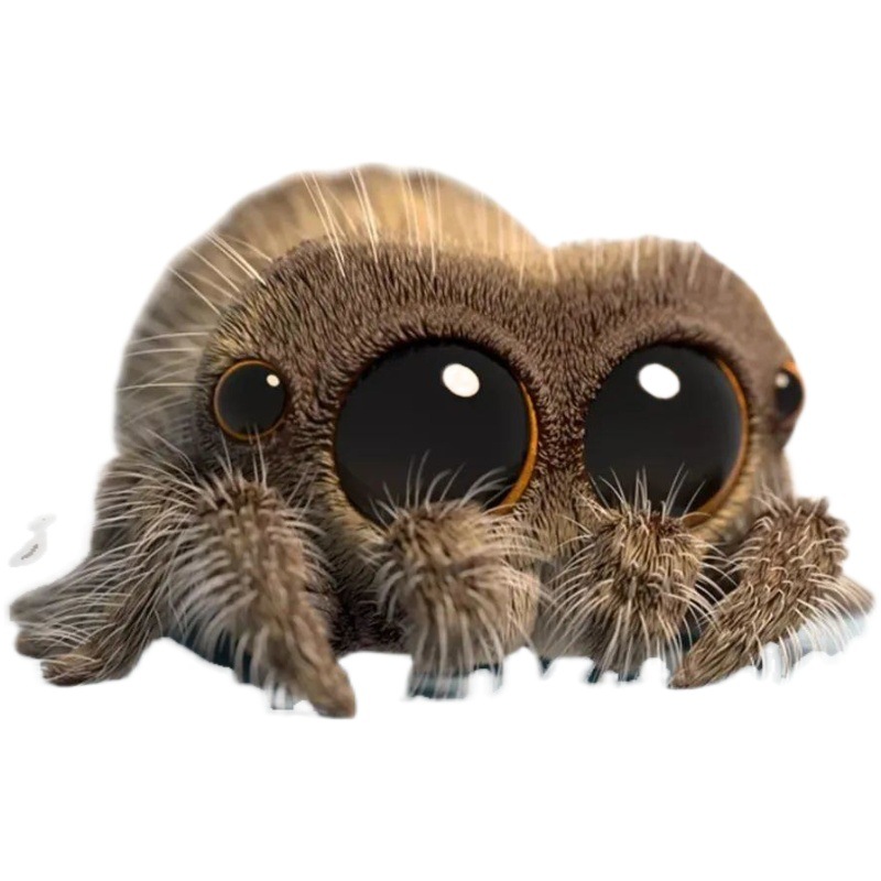 Muñeca de Peluche de Araña Lucas, Juguete de Peluche para Niños, Lindo, Spider, Muñeca Reptil Adorable