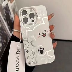ハッピーパピー iPhoneケース iPhone17PROMAX対応 iPhone15大穴 iPhone14個性的 iPhone13MINIハードケース iPhone12対応