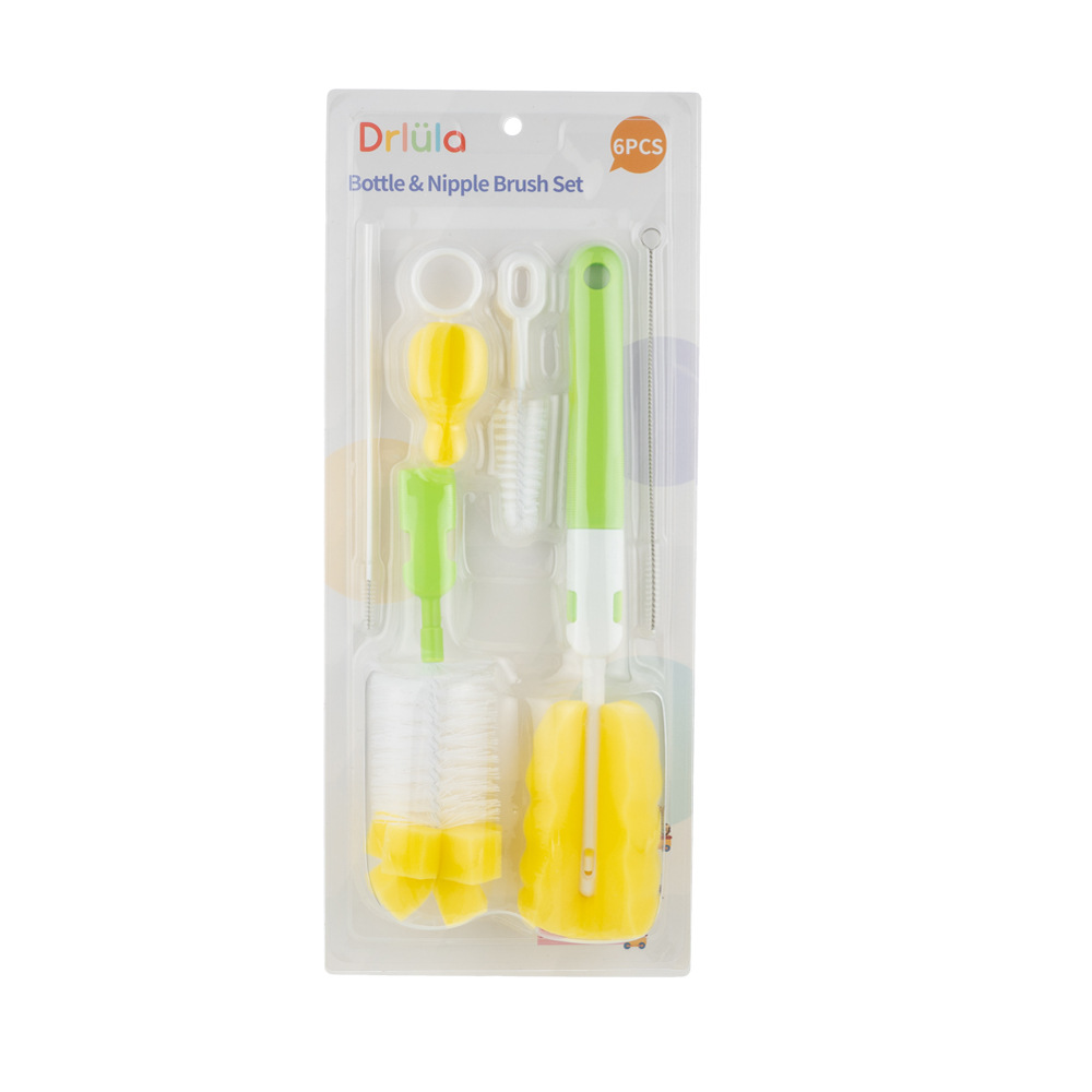 Juego de Cepillos Limpiadores de Biberones Set de 6 piezas 6062 para Biberones y Chupetes image 12