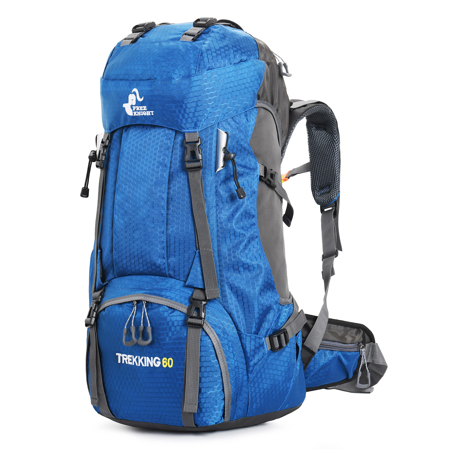 Mochila de Senderismo y Montañismo de Poliéster Transpirable e Impermeable para Deportes al Aire Libre