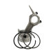 Top air-cooled diesel engine water pump accessories horizontal steam to diesel 168F 170 piston ring connecting rod piston assembly