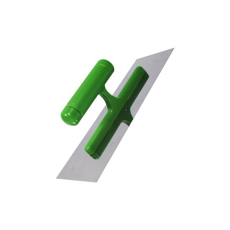 Acero inoxidable mango de madera paleta raspador masilla enyesado empuje cuchillo construcción paleta tamaño pequeño paleta empuje cuchillo barro paleta