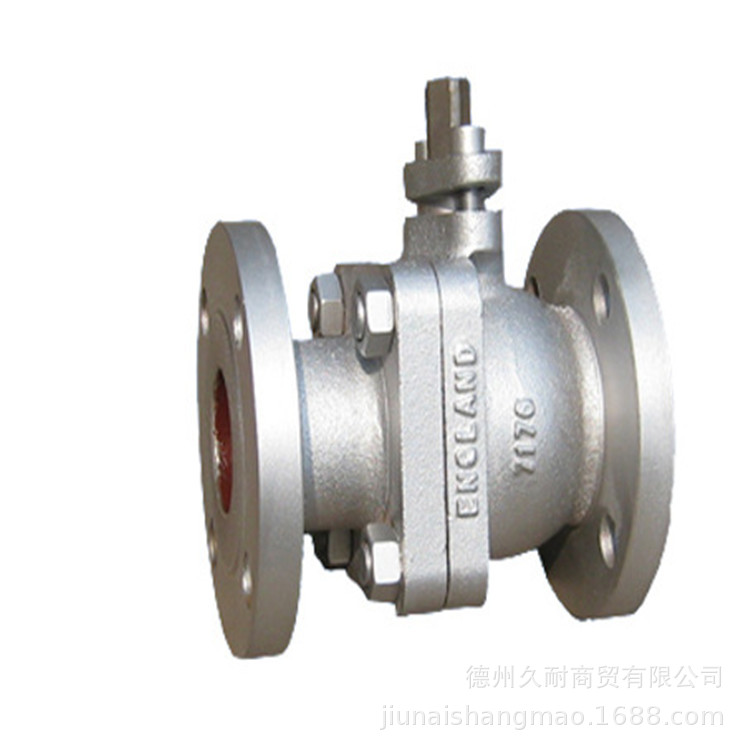 厂价直销铸钢法兰球阀除尘电厂用铸钢材质四氟密封球阀