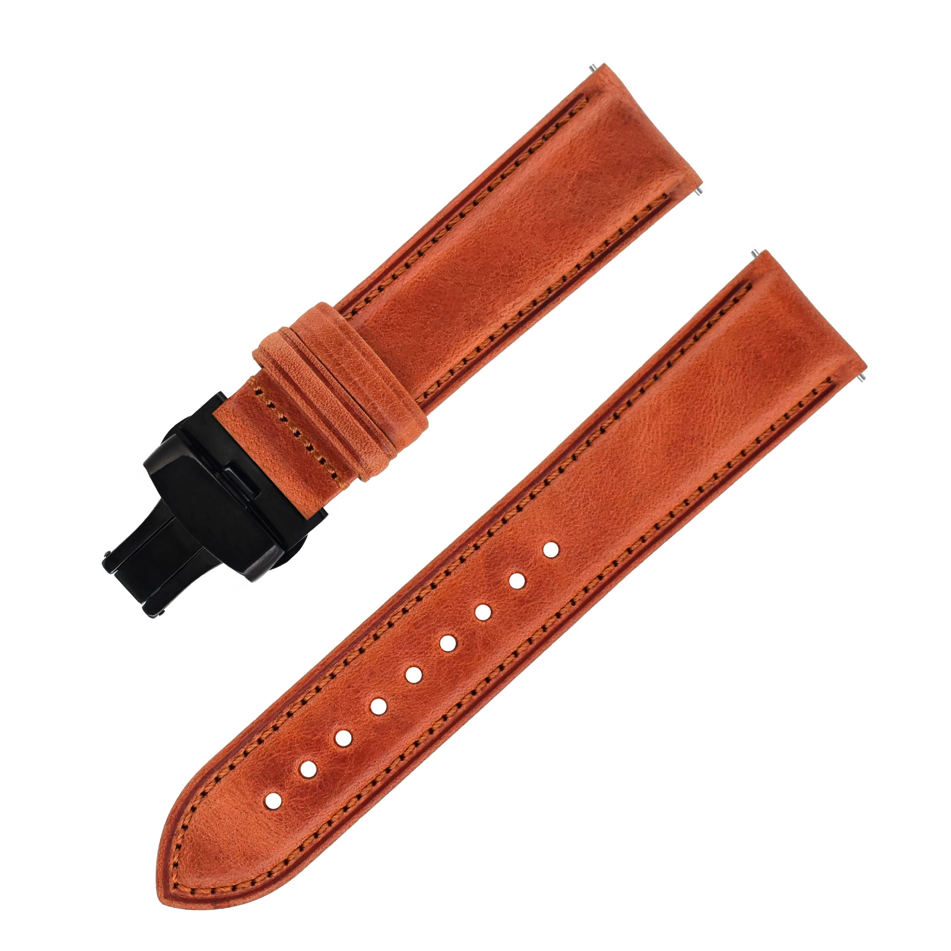 Кожаный элитный ремешок для часов, коровья кожа, Genuine leather