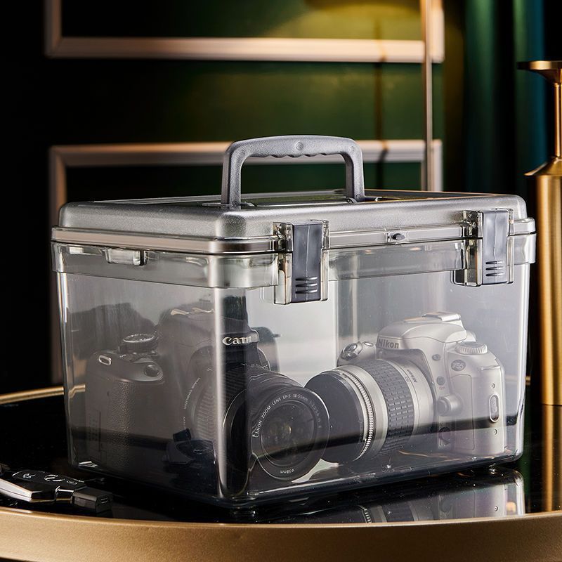 单反相机防潮箱数码电子干燥箱摄影器材镜头除湿防霉密封收纳箱大
