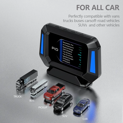 Driving Computer with Inclinometer – Vehicle HUD