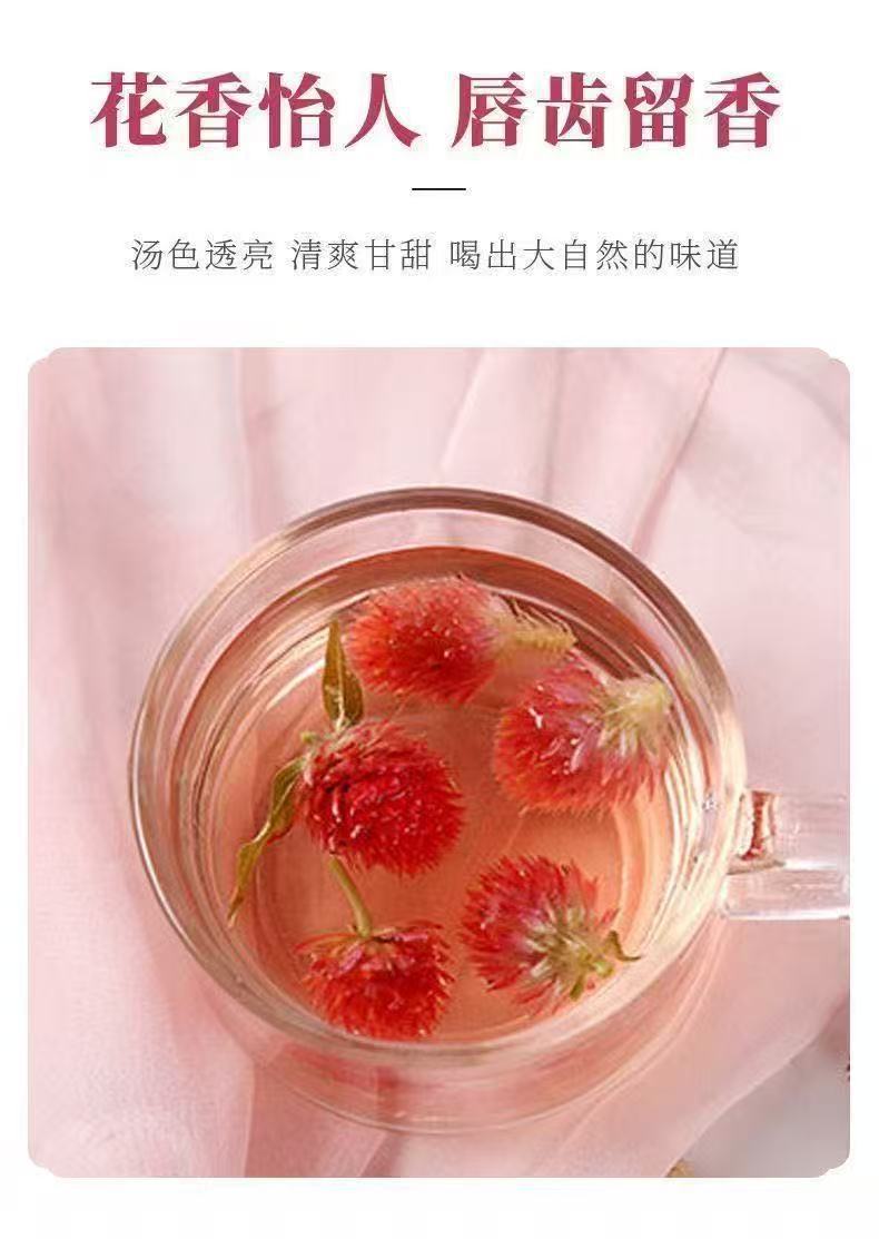Red Peach Blossom Tea Hong Qiao Mei Loose Flower Petals 500g Herbal Tea for Brewing specifications