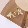 Cute silver needle, small earrings, silver 925 sample, Japanese and Korean, light luxury style