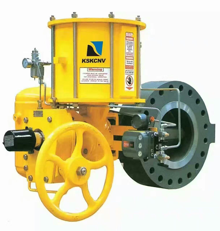 8600LB气动高压美标蝶阀D642H-600LB 软密封蝶阀双向密封阀dn100