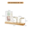 巾 榉-paper towel rack+acrylic board