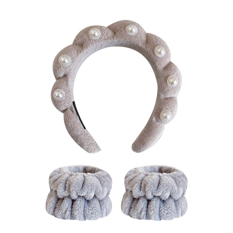 Cross-border e-commerce girasol rhinestone diadema alta Cráneo superior giro diadema hembra belleza headwear toalla paño vintage accesorios para el cabello