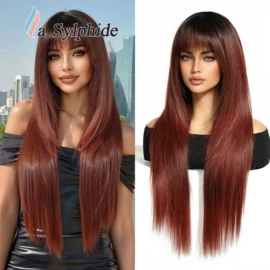 假发长卷发;长直发假发;假发短直发