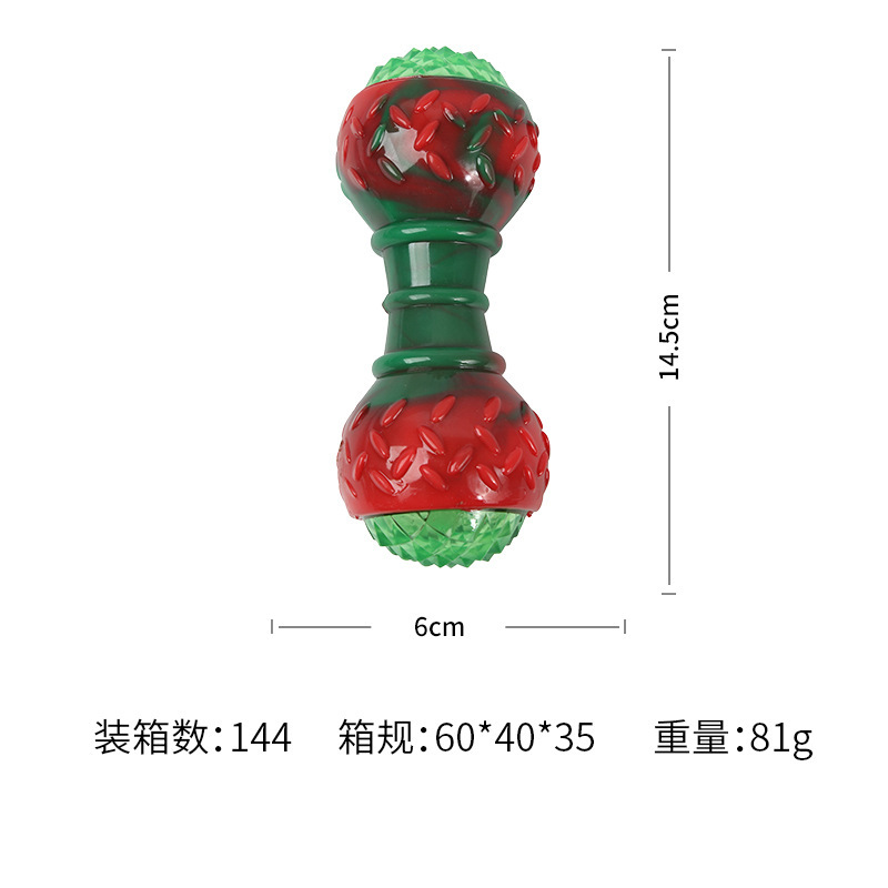 圣诞新款狗狗玩具自嗨耐咬磨牙宠物发声玩具用品圣诞礼品跨境爆款|undefined