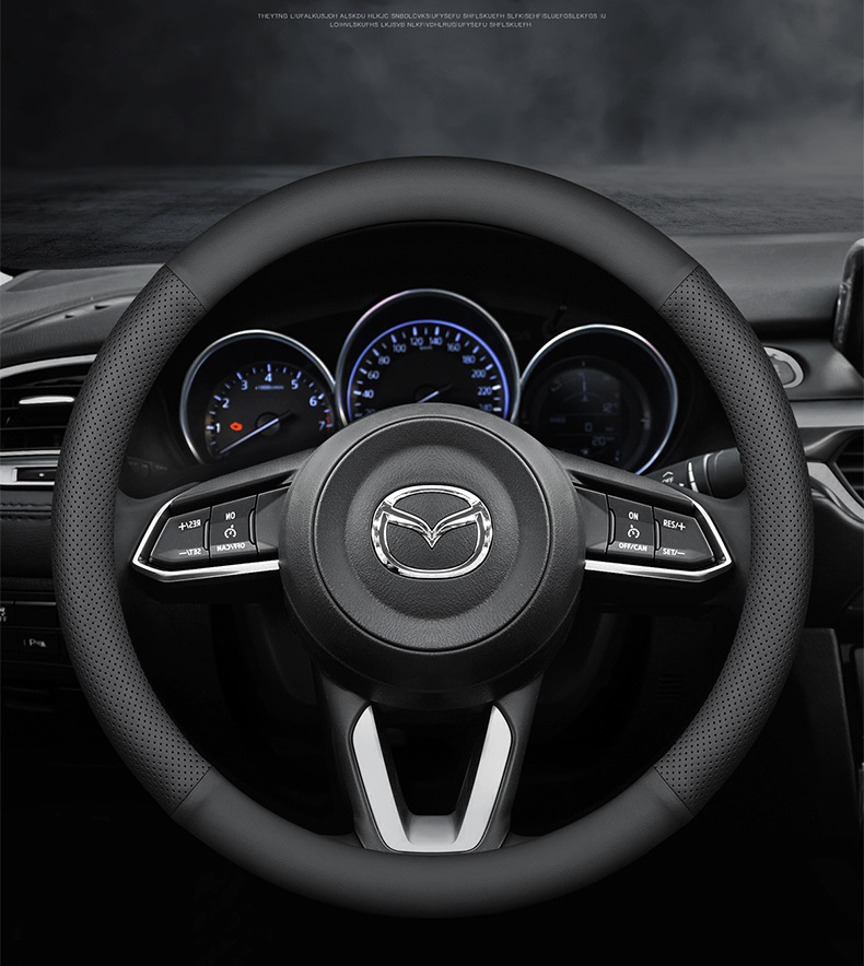 Suitable for Mazda 3cx-30 Atez cx-4 Onksera cx-5 Ruiyi cx-8 steering wheel cover for all seasons