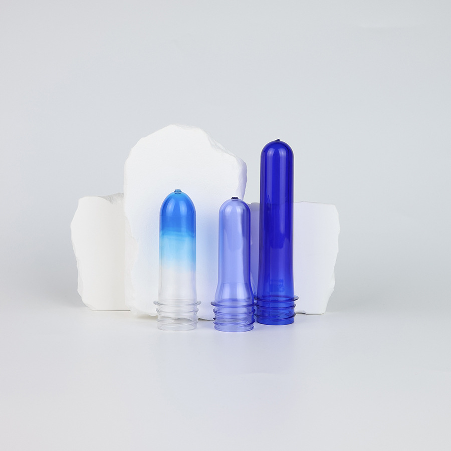 Proveedores de botellas de agua mineral al por mayor 2925 boca botellas de agua PET de grado alimenticio 500ml tubo de botella de plástico en blanco