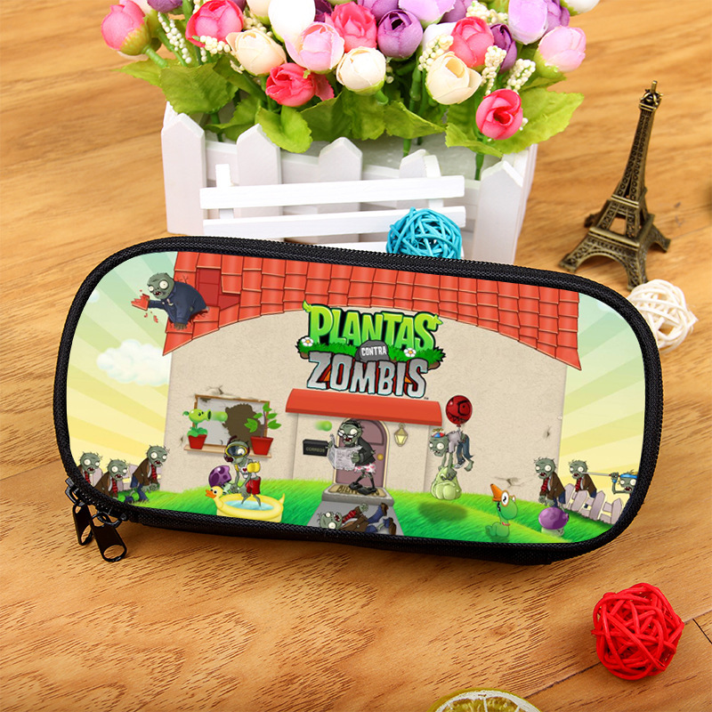 Fábrica al por mayor zombie caja de lápices de gran capacidad caja de papelería estudiante bolsa de almacenamiento de una sola pieza de entrega