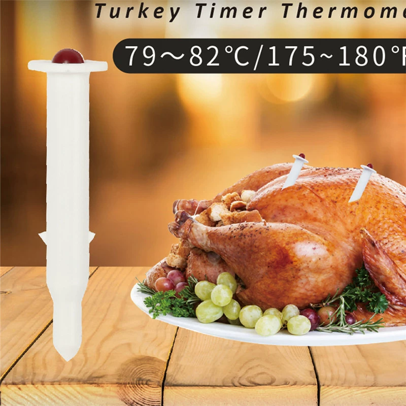 Отскок индейки Термометр Кухня Куриное Жареная Термометр Домашний Pop Up Turkey Thermomet