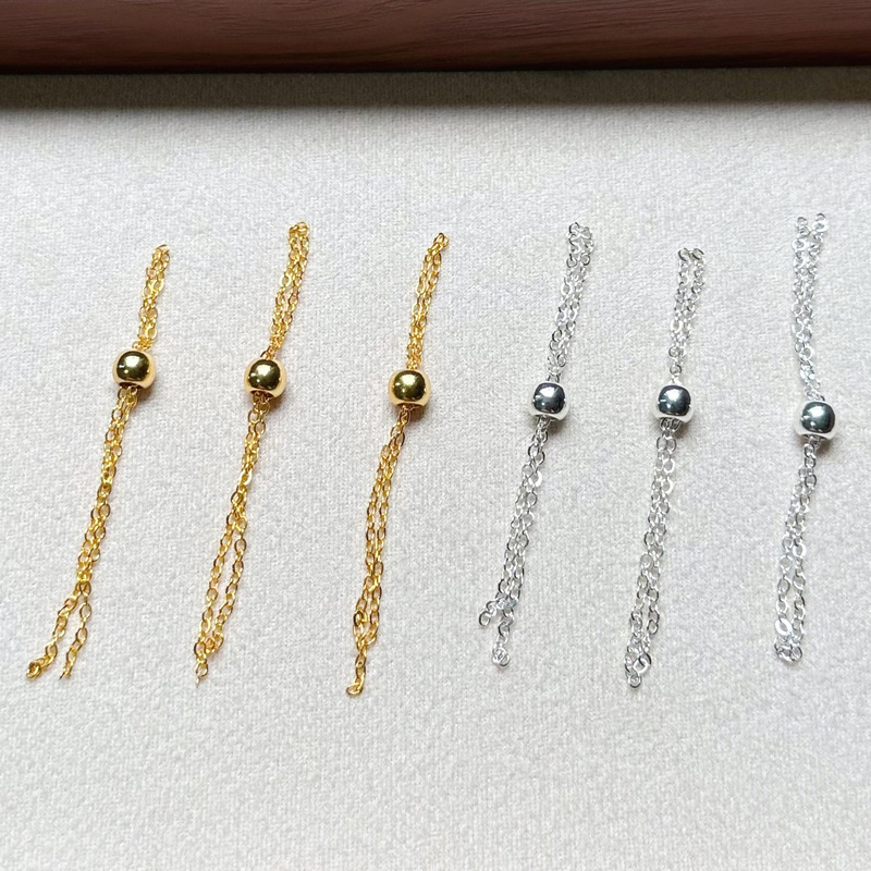 Color-Preserving Pull Chain DIY Jewelry Bracelet Cross Chain Push-Pull Bracelet O-Shaped Chain Chain on the Adjustable Watch Strap Color-Preserving Pull Chain DIY Jewelry Bracelet Cross Chain Push-Pull Bracelet O-Shaped Chain Chain on the Adjustable Watch Strap