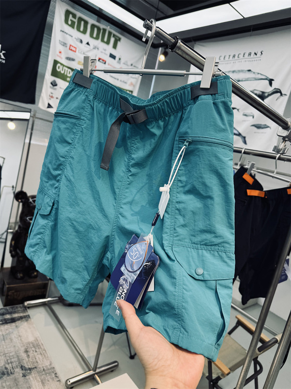 Summer Unisex Outdoor Mountain Style Quick-Drying, Cool, Breathable, Comfortable, Water-Repellent Casual Workwear Straight Shorts Trendy