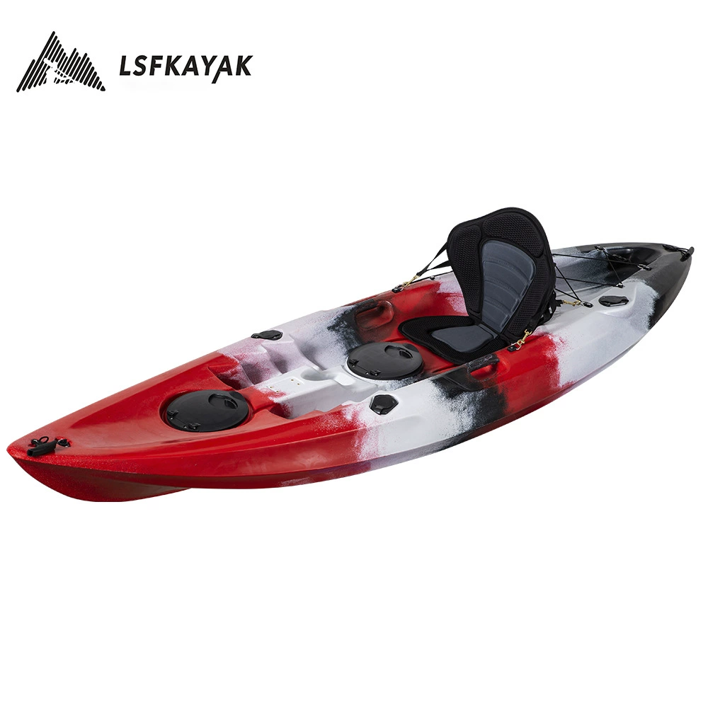 Water Scenic Area Single Kayak Single Rowing Single Plastic Hand -Rowing Single Platform boat