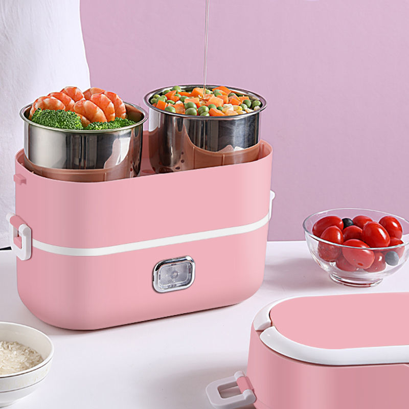 电热饭盒可插电加热保温蒸饭热饭菜带饭热饭神器上班族自热便携桶