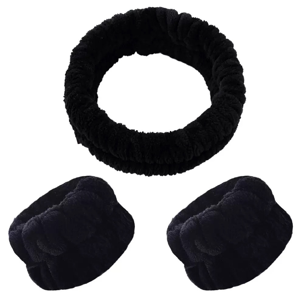 Amazon cara lavado pulsera caliente-Venta de banda de pelo traje de alta cráneo superior esponja giro nube diadema combinación accesorios para el cabello