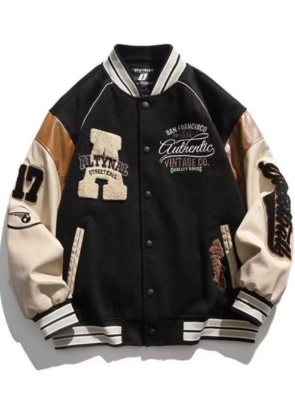 Varsity jacket embroidery unisex