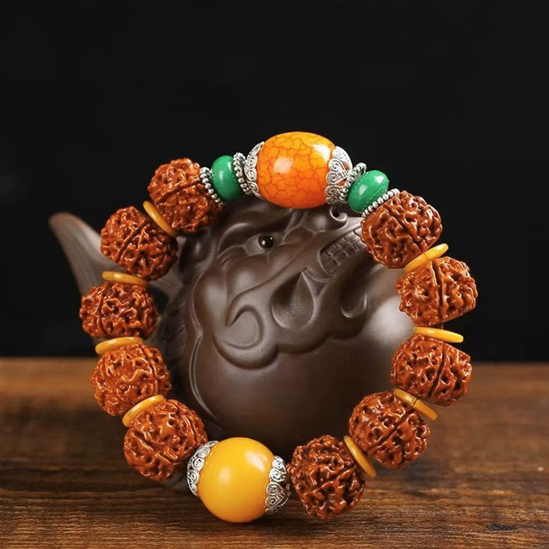 고품질 티베트 Rudraksha 모델 19mm