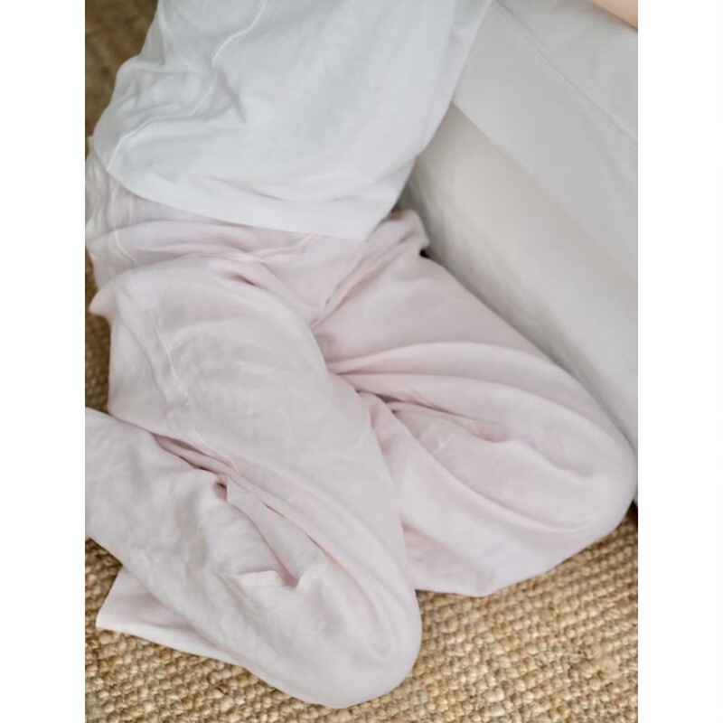 Jomi Studio Soft and Breathable Enzyme-Washed 100% Cotton Linen Pants, Straight-Leg Pants, Non-Transparent, Non-Shrinkable Jomi Studio Soft and Breathable Enzyme-Washed 100% Cotton Linen Pants, Straight-Leg Pants, Non-Transparent, Non-Shrinkable