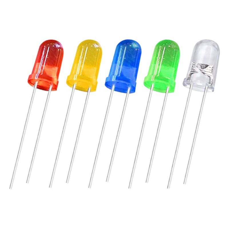 LED5mm покрасили шарики светильника СИД высокой яркости RGB полного цвета диода F5 СИД штепсельной вилки коллоидной круглой головки сразу светоизлучающего диода F5