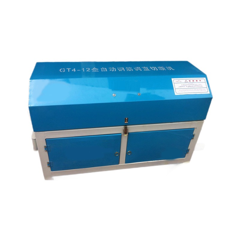 Máquina cortadora y enderezadora de barras de acero CNC Máquina enderezadora automática de barras de acero con gabinete de control eléctrico