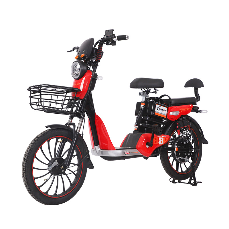 Bicicletas eléctricas al por mayor transfronterizas de larga duración batería de plomo - ácido bicicletas eléctricas de exportación de baterías de dos ruedas para dos personas