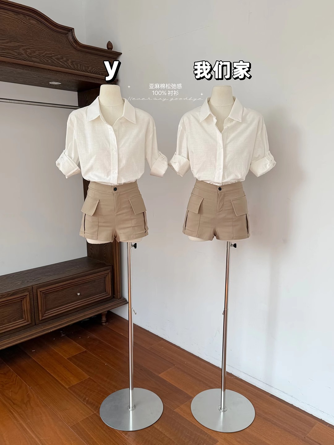 Linen Cotton Relaxed 100% Shirt Women's Spring and Summer New Polo Collar Casual Top