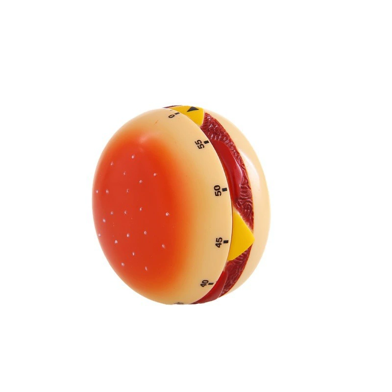 60 минут моделированияHamburger bag механический таймер мультфильм кухня обратный отсчет напоминание дом стик поставка