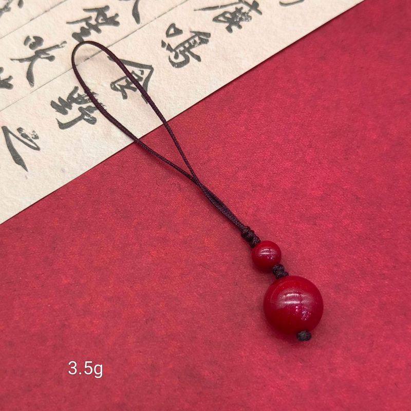 高含量朱砂紫金砂平安扣福袋招财猫莲花佛公手机链钥匙扣批发|undefined