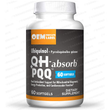 跨境QH PQQ软胶囊代加 工泛醇胶囊Ubiquinol Capsules批发软胶囊