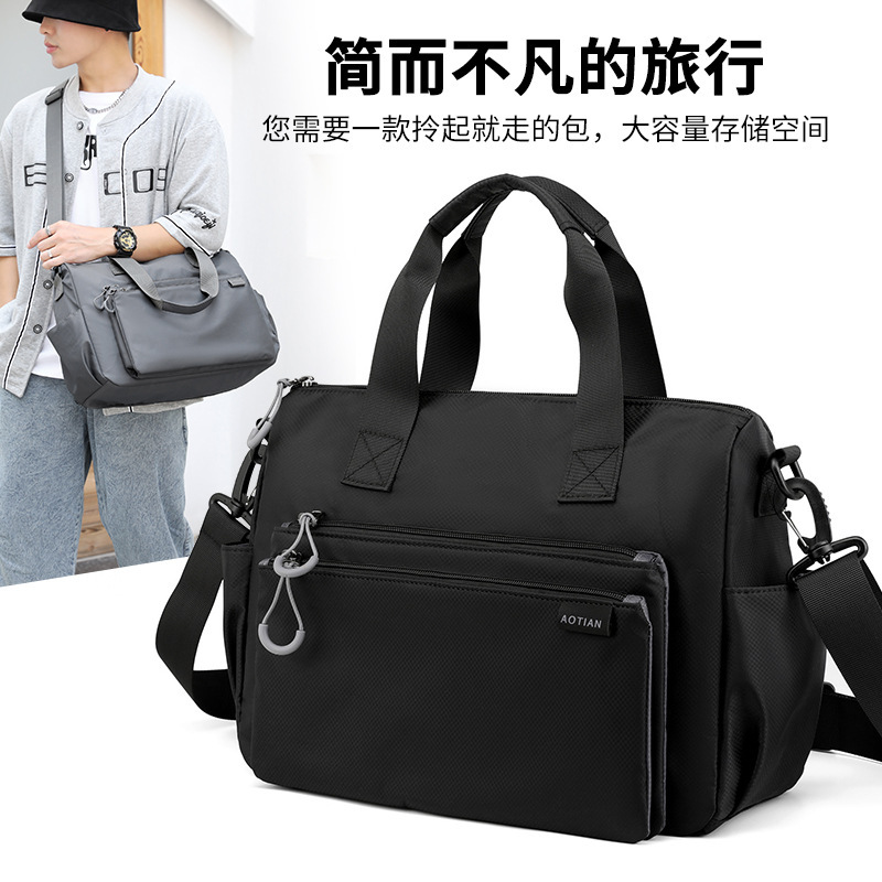 Outdoor Casual All-Match Travel Bag One Shoulder Cross-Body Bag Handbag Simple Bag Large 3054 #   Small Size 3050 #