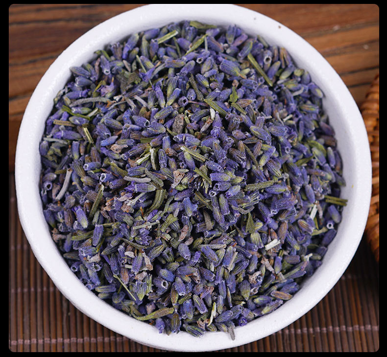 Lavender Dried Flowers (Lavandula angustifolia) — Xinjiang Ili 500g Food-Grade Herbal Buds preparation