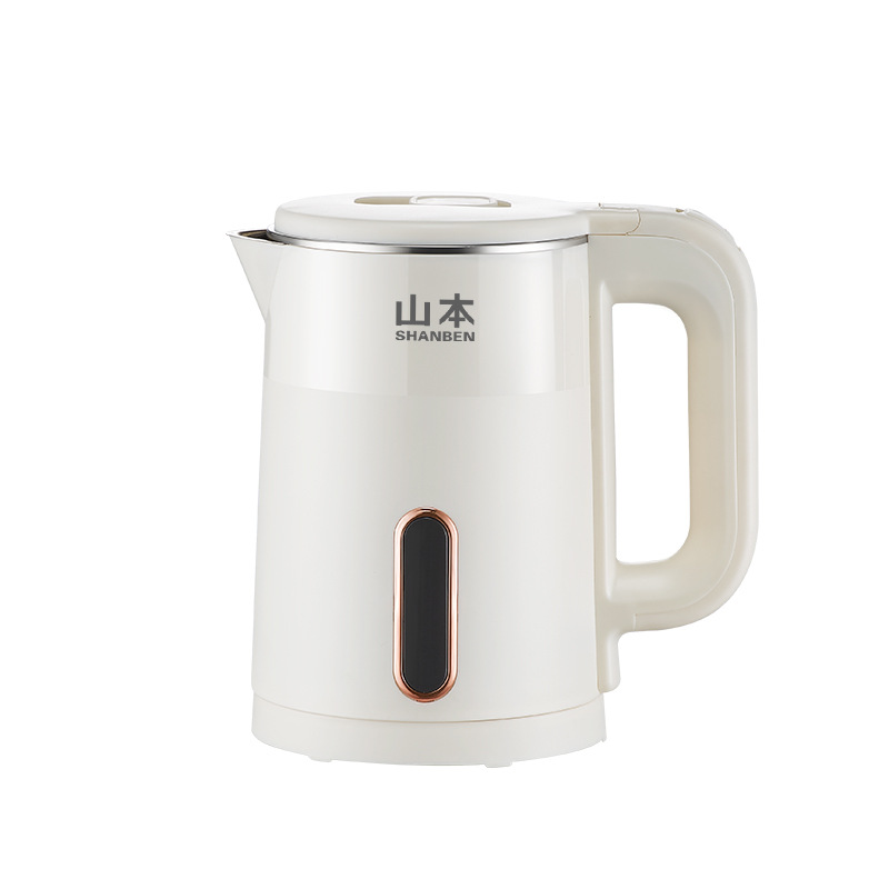 Free Shipping on a Genuine Electric Kettle, L1 Liter, Double-Layer 304 Anti-Scald, Low Power, Quiet Mini Kettle Manufacturer