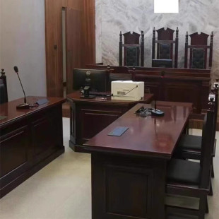 Zhige mock court furniture arbitration table trial table presiding table judge table chair court furniture secretary table litigation