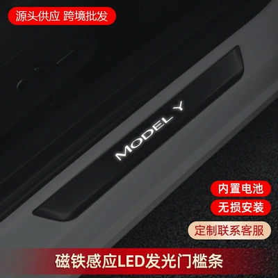 Tesla Model 3/Y üçün maqnit induksiyalı LED işıqlı astana