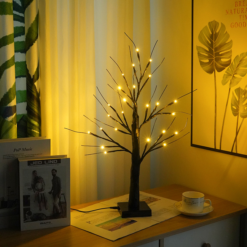 Simple Style Artistic Tree Plastic Indoor Party Lightings display picture 1