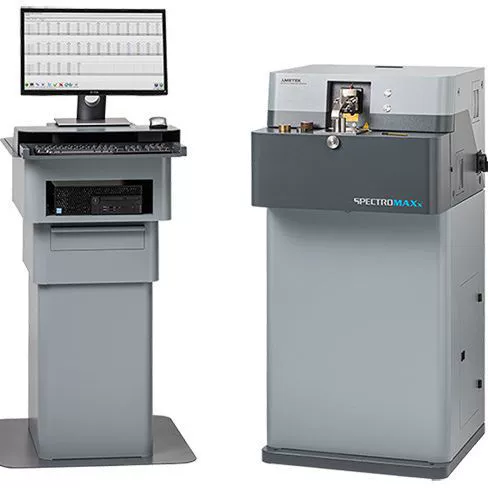 Немецкий Spectrometer Spectrometer Spike Spike Искры OES Металлический анализатор SPECTROMAXx 09