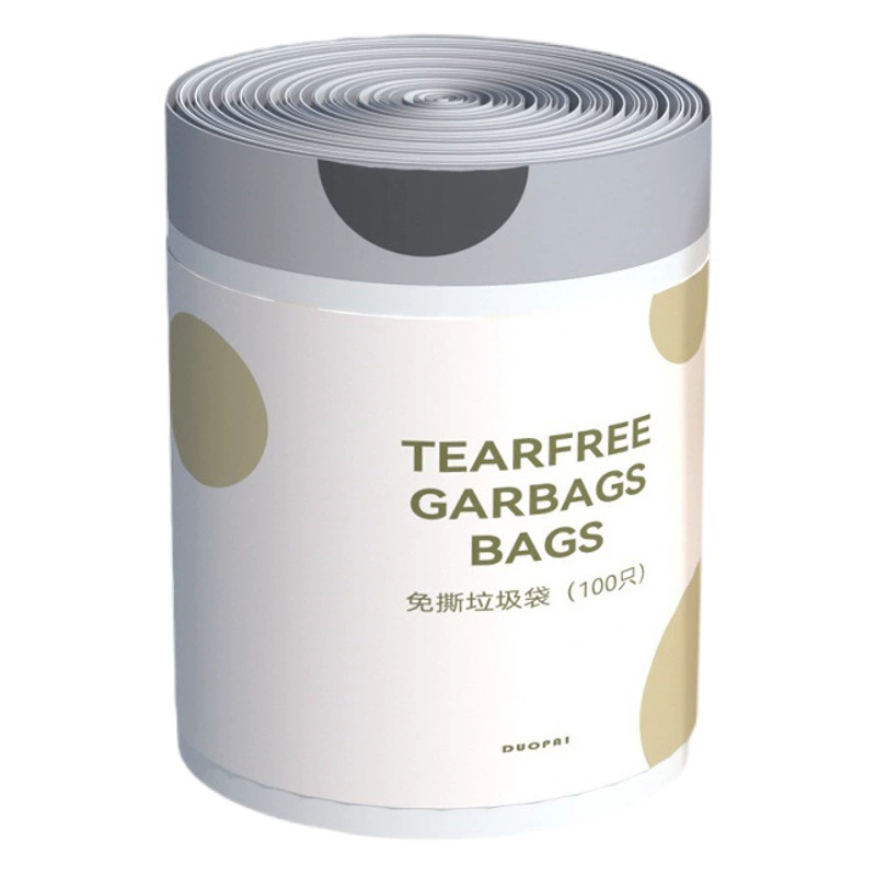 Разнообразный черный домашний мешок для мусора без разрывов, без шнурков, утолщенный портативный большой пластиковый пакет для офиса