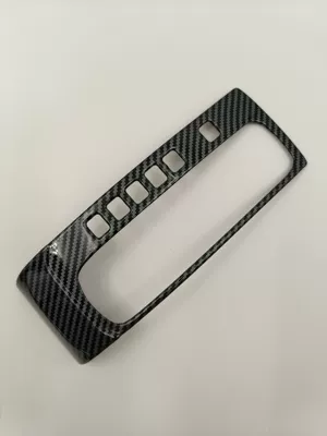 Car interior film Window Lift, Carbon Fiber Pattern - 10th-generation-civic-gear-shift-letter-stickers