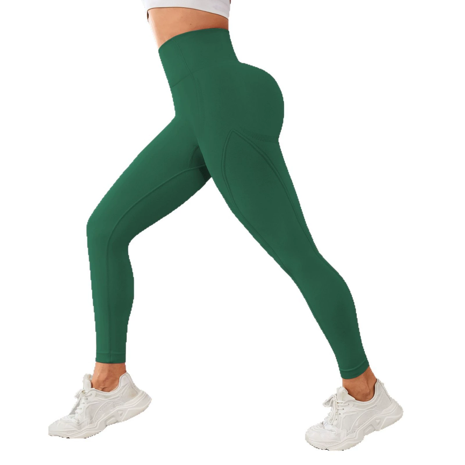 Set, leggings, trousers, quick dry underwear for hips shape correction, sports overall for gym, high waist, for running
